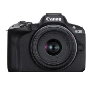 "Canon EOS R50 Mirrorless Camera with RF-S18-45mm Lens Kit"
