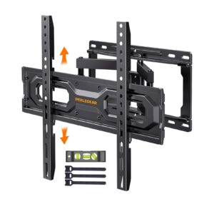 Perlegear Full Motion TV Wall Mount for 26-65 Inch TVs, 99lbs