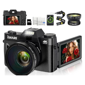 Canon EOS R50 Mirrorless Camera Kit with RF-S18-45mm Lens, 4K